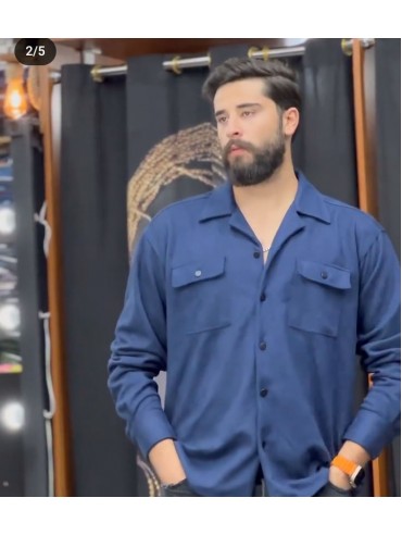 پیراهن پارچه ای ضخیم کد 1843